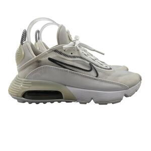 Nike Womens 7 Air Max 2090 Shoes White Running Trainers Low Sneakers CK2612-100